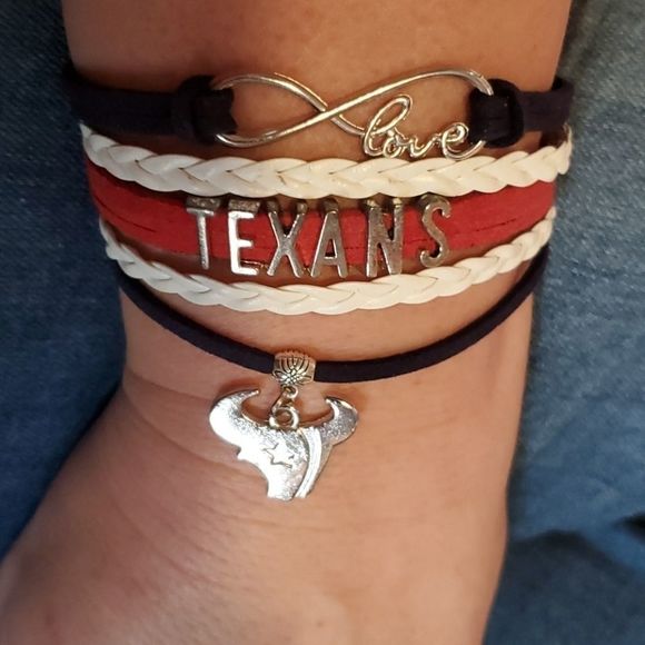 Jewelry - NEW NFL HOUSTON TEXANS BRACELET